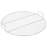 vidaXL Barbecuerooster met handgrepen rond Ø44,5 cm 304 roestvrijstaal