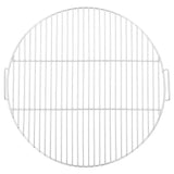 vidaXL Barbecuerooster met handgrepen rond Ø44,5 cm 304 roestvrijstaal