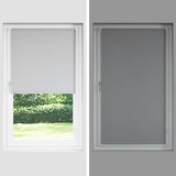 vidaXL Rolgordijn verduisterend 40x130cm stofbreedte 35,7 cm polyester