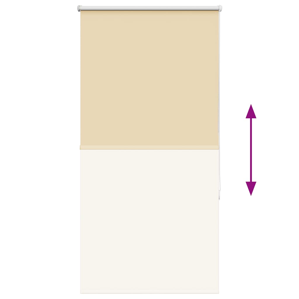 vidaXL Rolgordijn verduisterend 40x130cm stofbreedte 35,7 cm polyester