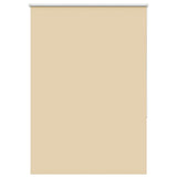 vidaXL Blackout Roller Blind 105x130 cm fabric width 100.7 cm beige