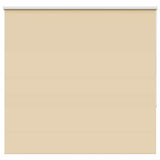vidaXL Blackout Roller Blind 105x130 cm fabric width 100.7 cm beige