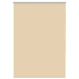 vidaXL Blackout Roller Blind 105x130 cm fabric width 100.7 cm beige