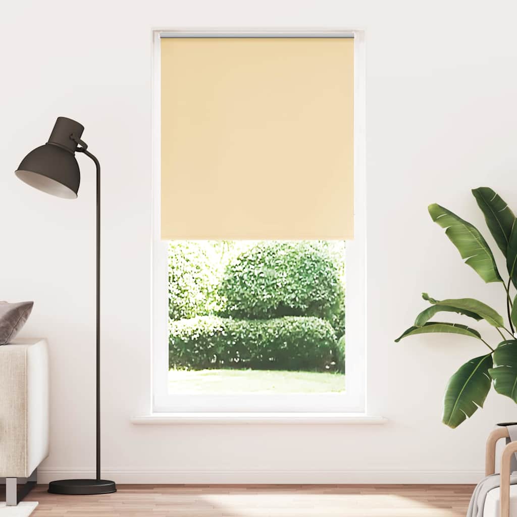 vidaXL Rolgordijn verduisterend 40x130cm stofbreedte 35,7 cm polyester
