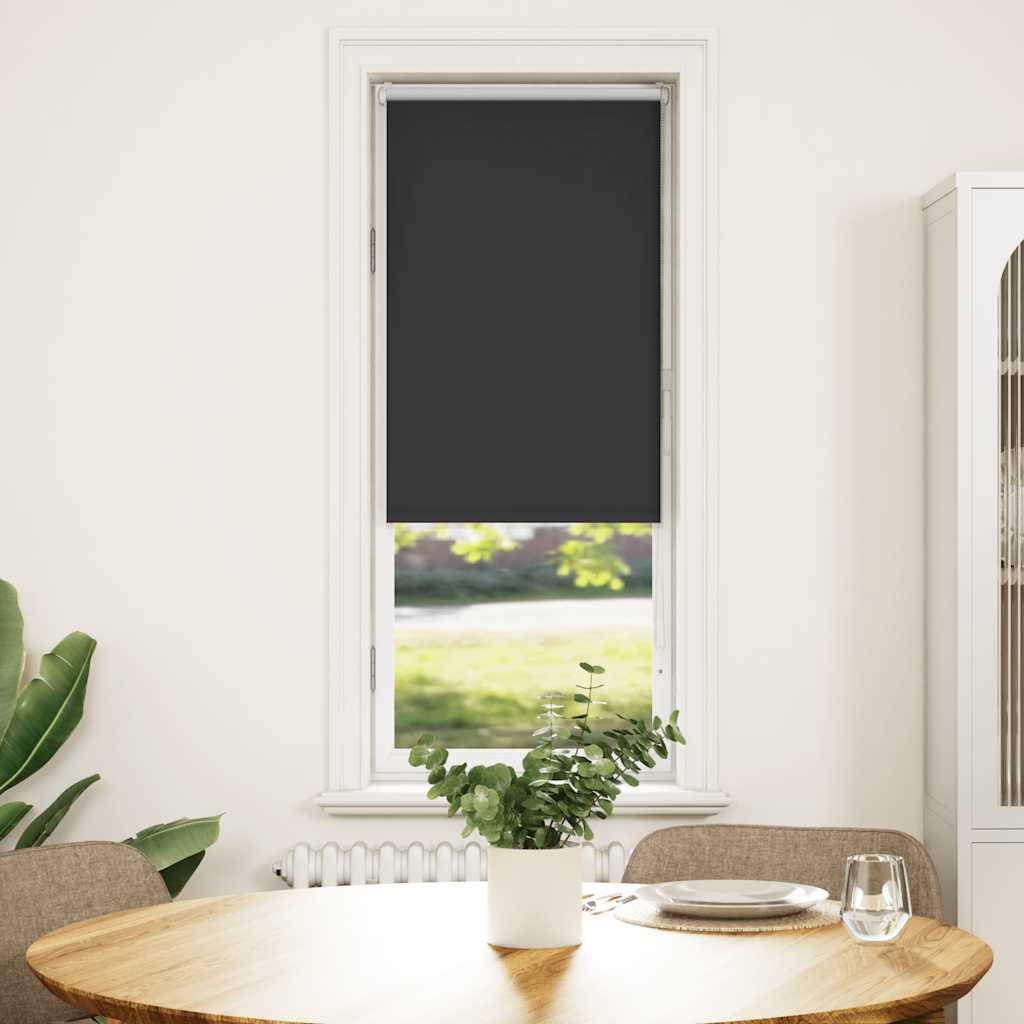 vidaXL Rolgordijn verduisterend 40x130cm stofbreedte 35,7 cm polyester
