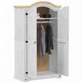 vidaXL Kledingkast Corona 102x52x186 cm massief grenenhout