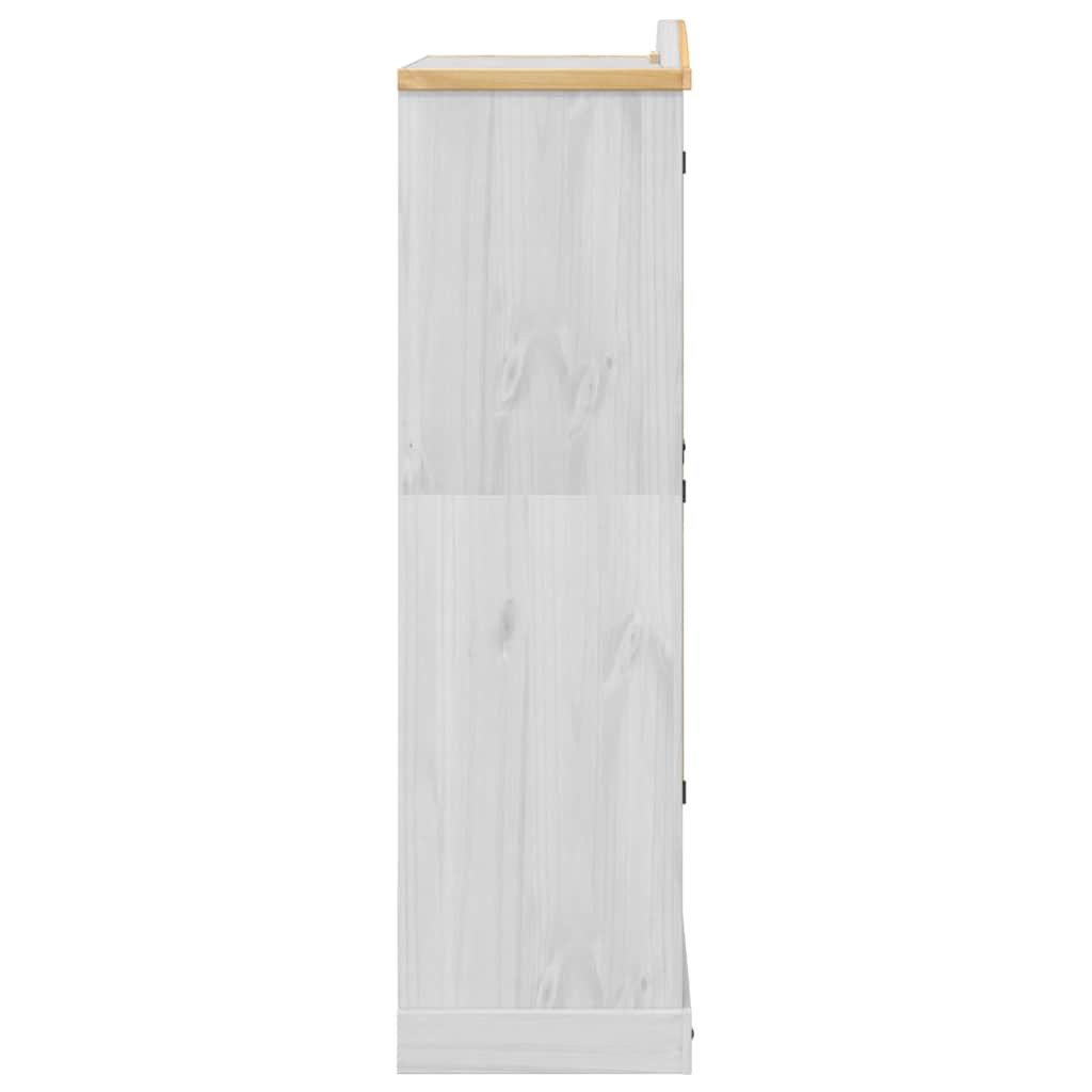 vidaXL Kledingkast Corona 102x52x186 cm massief grenenhout