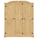 vidaXL Kledingkast Corona 151,5x52x186 cm massief grenenhout
