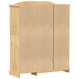 vidaXL Kledingkast Corona 151,5x52x186 cm massief grenenhout