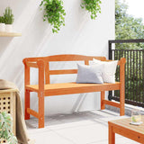 vidaXL Garden Storage Bench Natural 119 x 44 x 76 cm Solid Pinewood