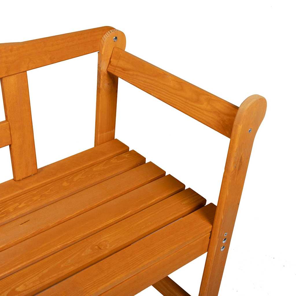 vidaXL Garden Storage Bench Natural 119 x 44 x 76 cm Solid Pinewood