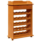 vidaXL Wijnrek Naturel 58 x 28 x 90 cm Massief grenenhout