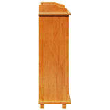vidaXL Wijnrek Naturel 58 x 28 x 90 cm Massief grenenhout
