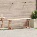vidaXL Tuinbank Naturel 119 x 47 x 35 cm Massief grenenhout