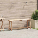 vidaXL Tuinbank Naturel 119 x 47 x 35 cm Massief grenenhout