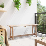 vidaXL Tuinbank Naturel 119 x 47 x 35 cm Massief grenenhout