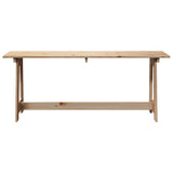 vidaXL Tuinbank Naturel 119 x 47 x 35 cm Massief grenenhout