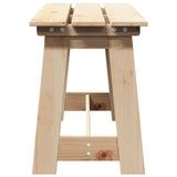 vidaXL Tuinbank Naturel 119 x 47 x 35 cm Massief grenenhout