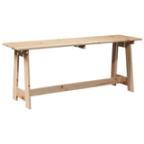 vidaXL Tuinbank Naturel 119 x 47 x 35 cm Massief grenenhout