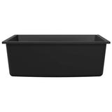 vidaXL Keukenwasbak Grijs 54 x 44 x 20 cm Graniet