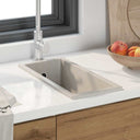 vidaXL Keukenwasbak Grijs 54 x 44 x 20 cm Graniet