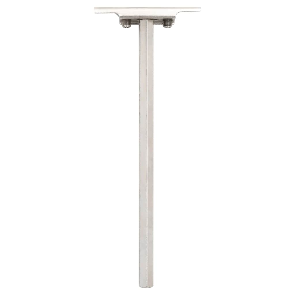 vidaXL Zwevende plankdragers 12st onzichtbaar Ø12x100 mm koolstofstaal