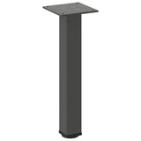 vidaXL Coffee Table Legs 4 pcs 30-32 cm Steel White