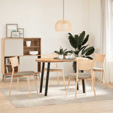 vidaXL Coffee Table Legs 4 pcs 30 cm Steel Black