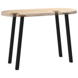 vidaXL Coffee Table Legs 4 pcs 30 cm Steel Black