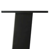 vidaXL Coffee Table Legs 4 pcs 30 cm Steel Black