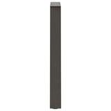 vidaXL Salontafelpoten 2 st V-vormig 30x(30-31,3) cm staal zwart