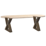vidaXL Salontafelpoten 2 st 30x(30-31,3) cm staal zwart