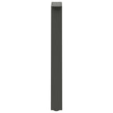 vidaXL Salontafelpoten 2 st A-vormig 30x(30-31) cm staal zwart