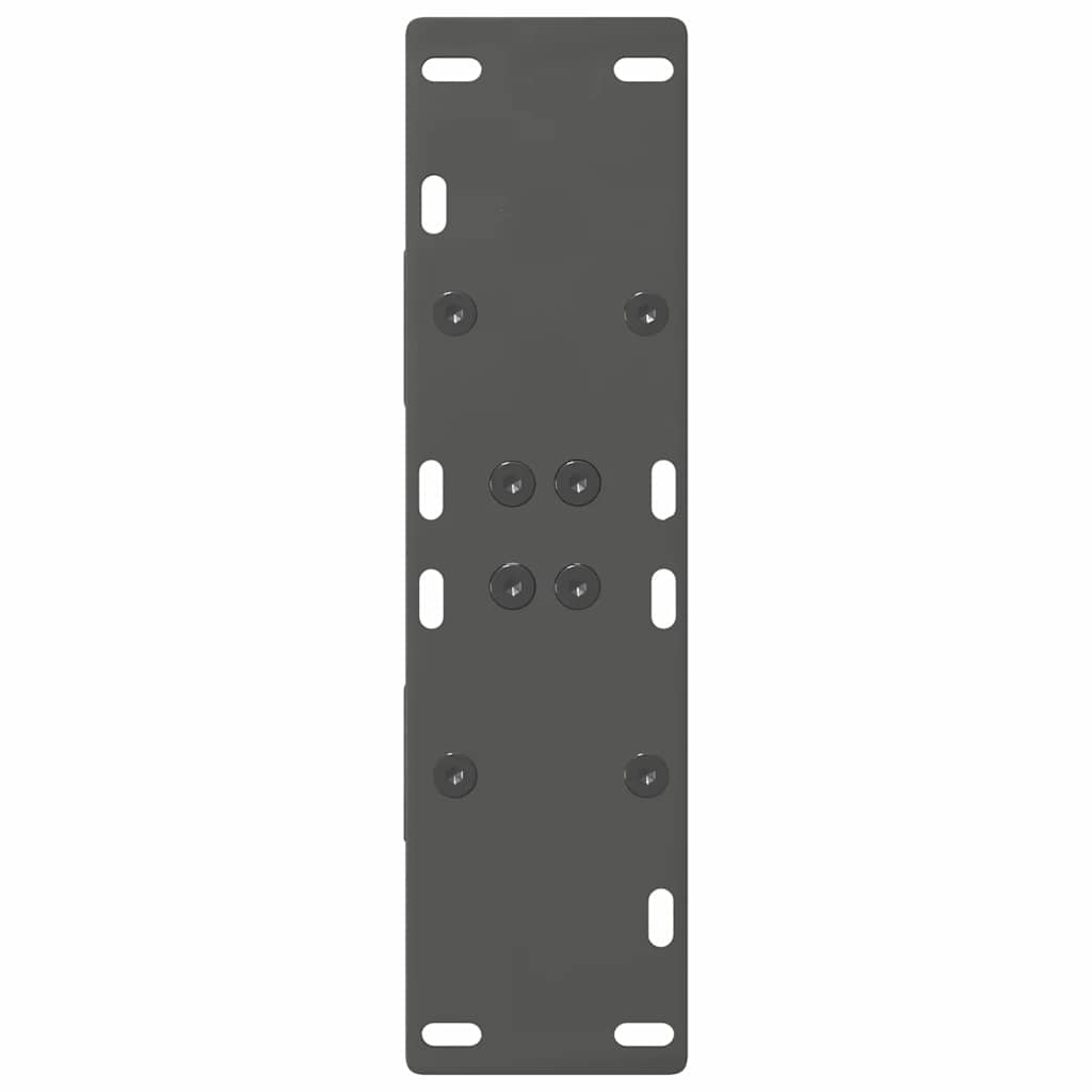 vidaXL Salontafelpoten 2 st A-vormig 30x(30-31) cm staal zwart