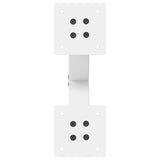 vidaXL Coffee Table Legs 2 pcs X-shaped 30x(30-31) cm steel black
