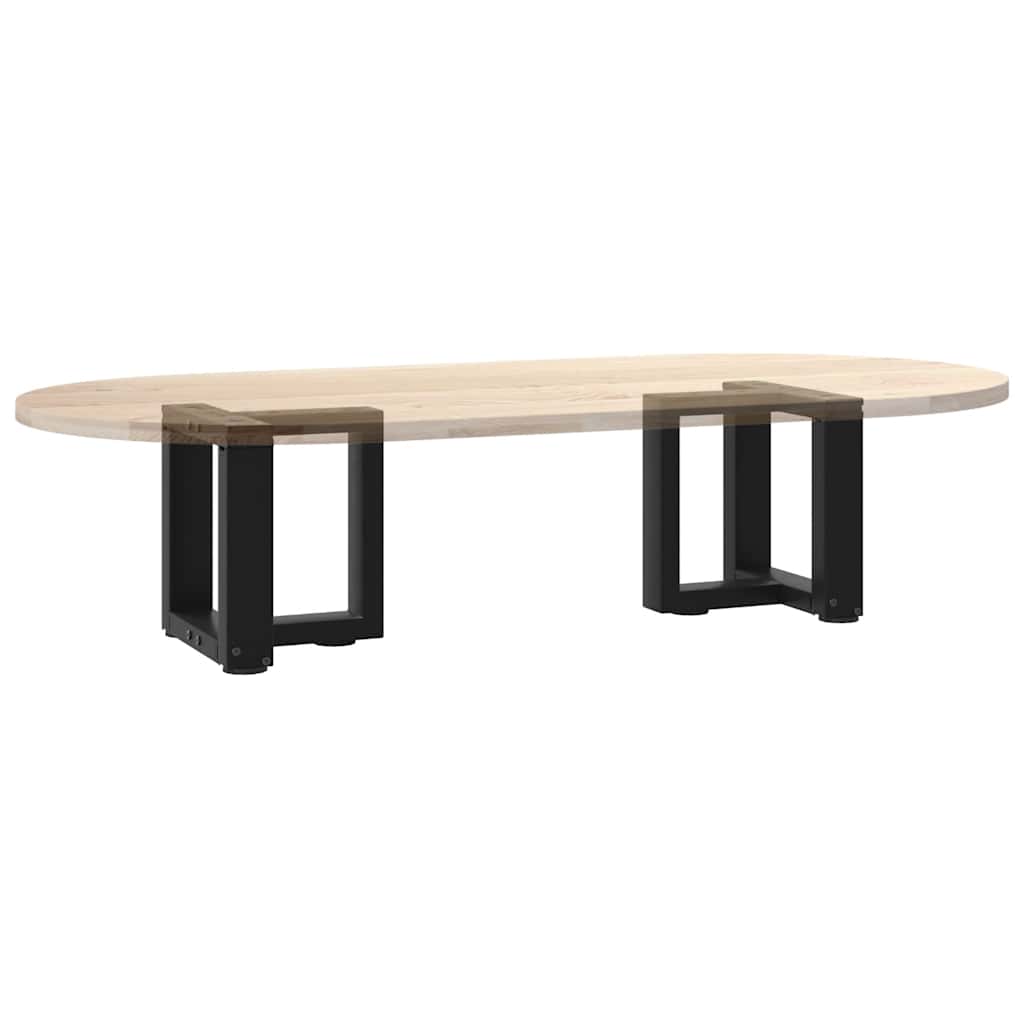 vidaXL Salontafelpoten 2 st T-vormig 30x25x(30-31) cm staal zwart