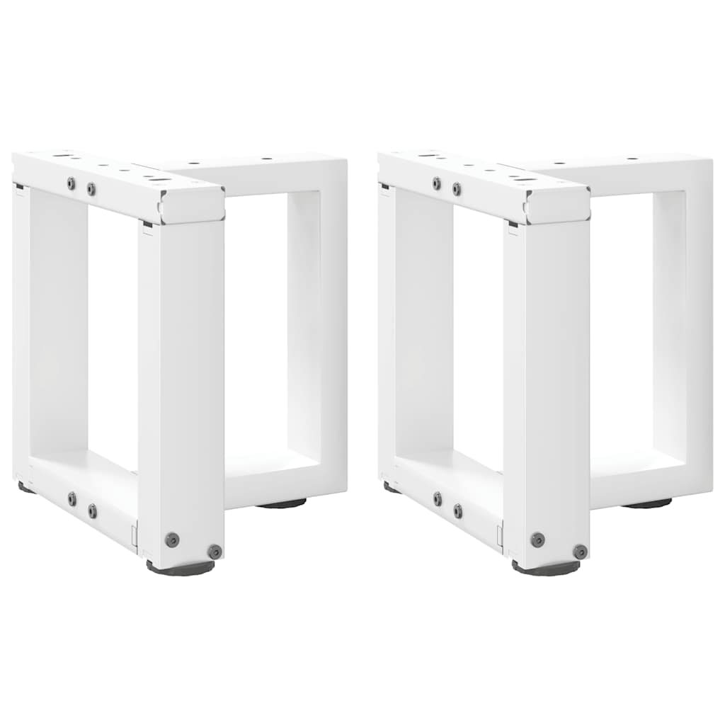 vidaXL Salontafelpoten 2 st T-vormig 30x25x(30-31) cm staal zwart