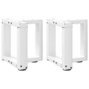 vidaXL Salontafelpoten 2 st T-vormig 30x25x(30-31) cm staal zwart