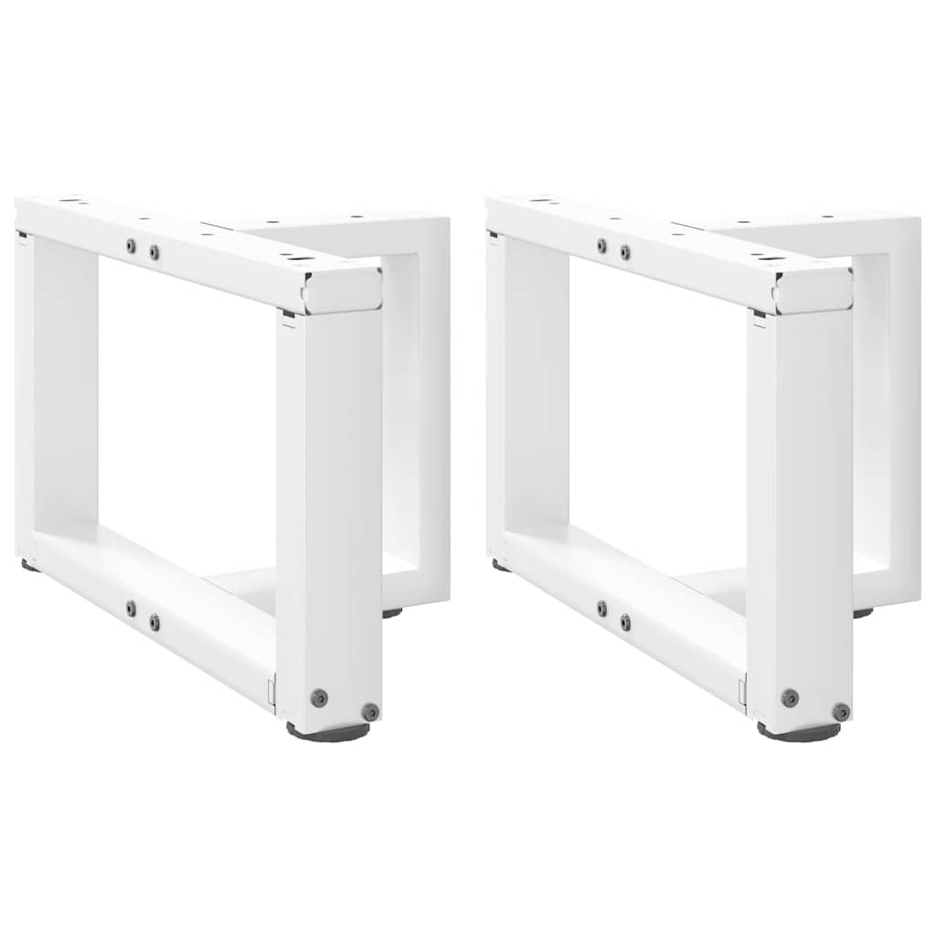 vidaXL Salontafelpoten 2 st T-vormig 30x25x(30-31) cm staal zwart