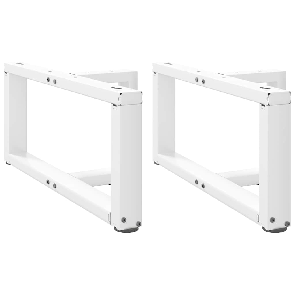 vidaXL Salontafelpoten 2 st T-vormig 30x25x(30-31) cm staal zwart