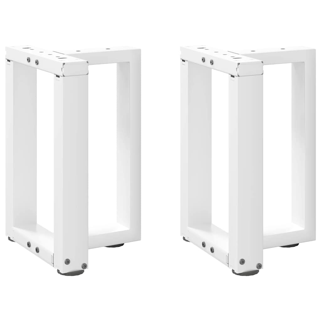 vidaXL Salontafelpoten 2 st T-vormig 30x25x(30-31) cm staal zwart