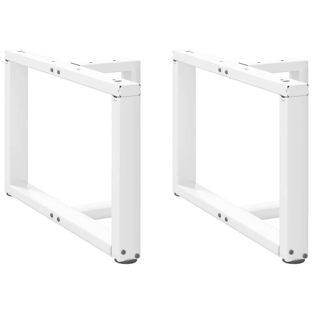 vidaXL Salontafelpoten 2 st T-vormig 30x25x(30-31) cm staal zwart