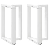 vidaXL Salontafelpoten 2 st T-vormig 30x25x(30-31) cm staal zwart