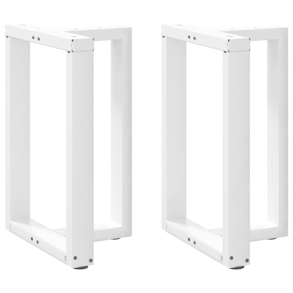 vidaXL Salontafelpoten 2 st T-vormig 30x25x(30-31) cm staal zwart