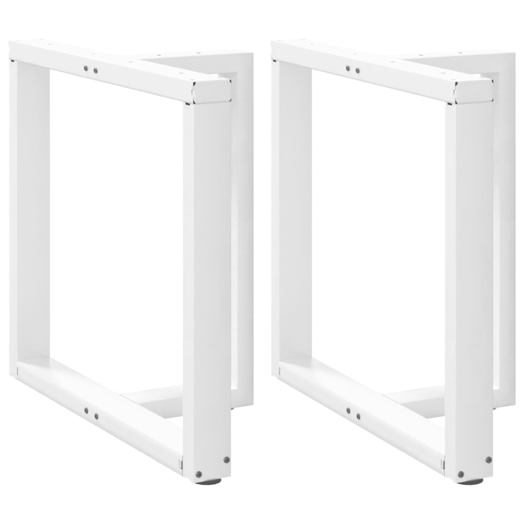 vidaXL Salontafelpoten 2 st T-vormig 30x25x(30-31) cm staal zwart