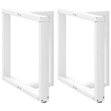 vidaXL Salontafelpoten 2 st T-vormig 30x25x(30-31) cm staal zwart