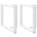 vidaXL Salontafelpoten 2 st T-vormig 30x25x(30-31) cm staal zwart