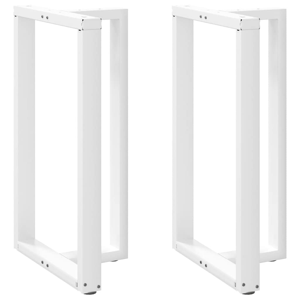 vidaXL Salontafelpoten 2 st T-vormig 30x25x(30-31) cm staal zwart