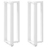 vidaXL Salontafelpoten 2 st T-vormig 30x25x(30-31) cm staal zwart