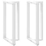vidaXL Salontafelpoten 2 st T-vormig 30x25x(30-31) cm staal zwart